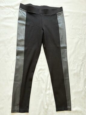 CAbi Black Stretch Ponte Top